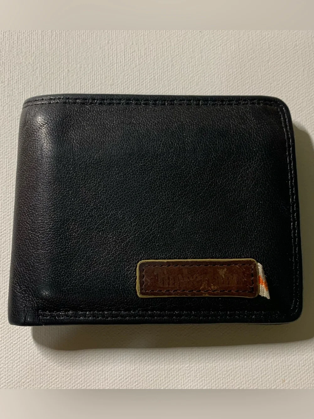 Black Timberland leather wallet